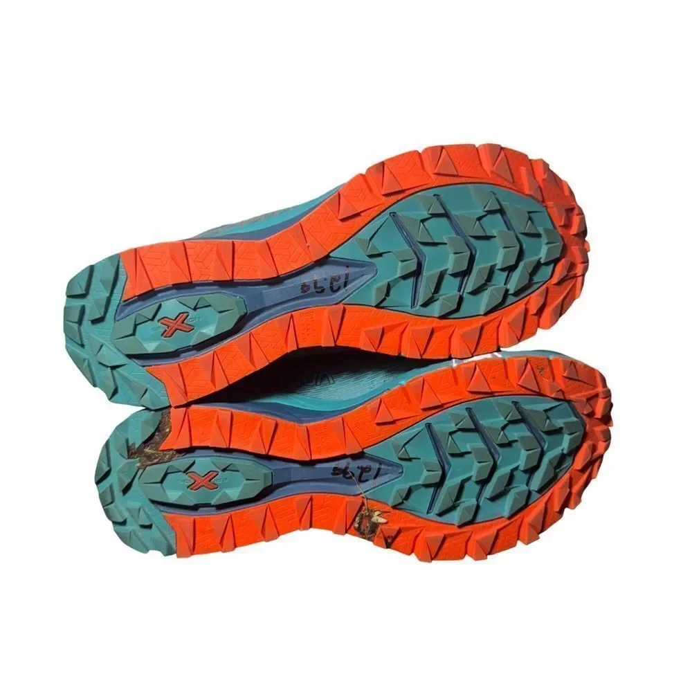 La Sportiva Blue and Orange Trail Running women’s size 7 Gore Tex jackal 2